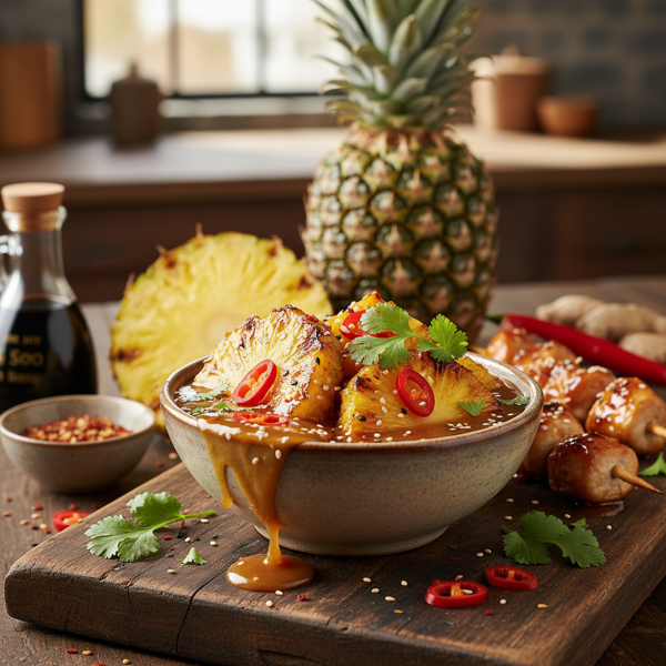 Spicy Pineapple Teriyaki Sauce recipe