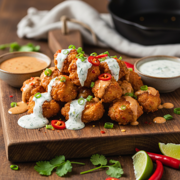 Spicy Ranch Bang Bang Chicken Bites recipe