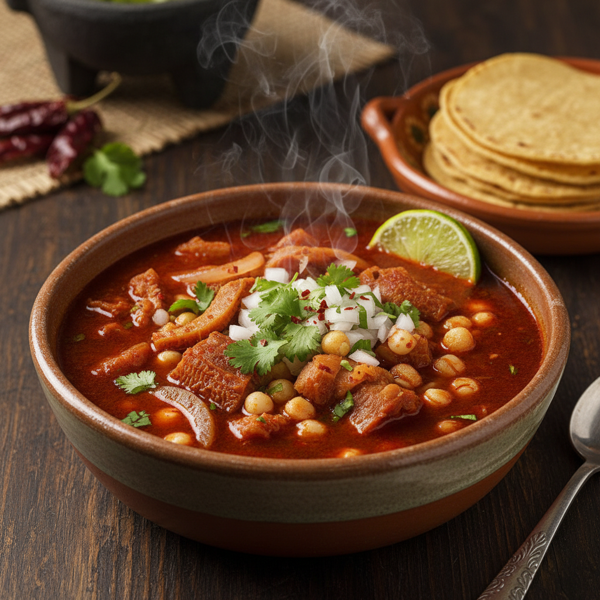 Spicy Red Menudo Delight recipe