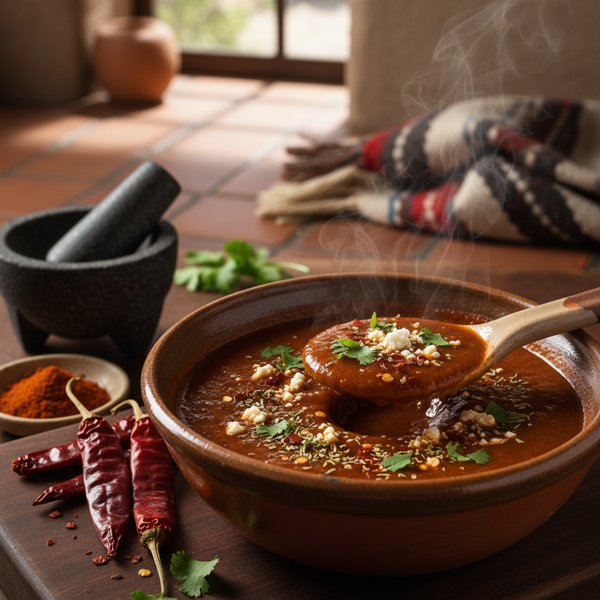 Spicy Santa Fe Red Chile Sauce recipe