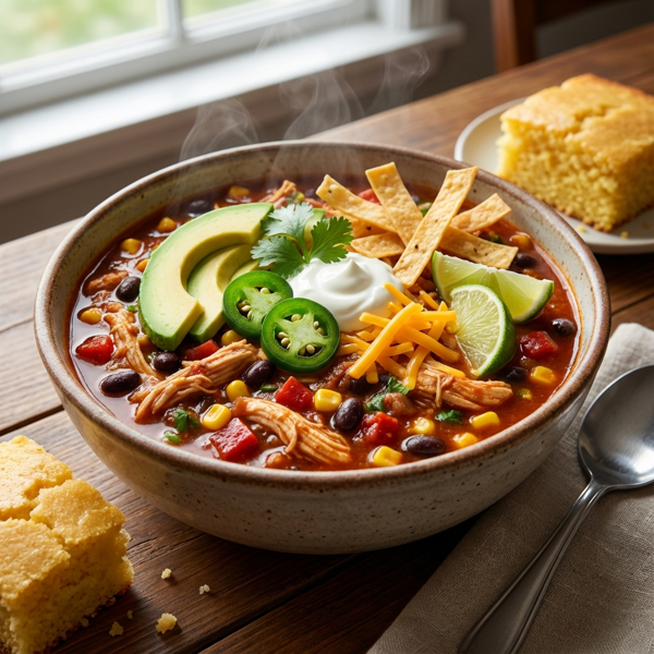 Spicy Shredded Chicken Chili Delight recipe