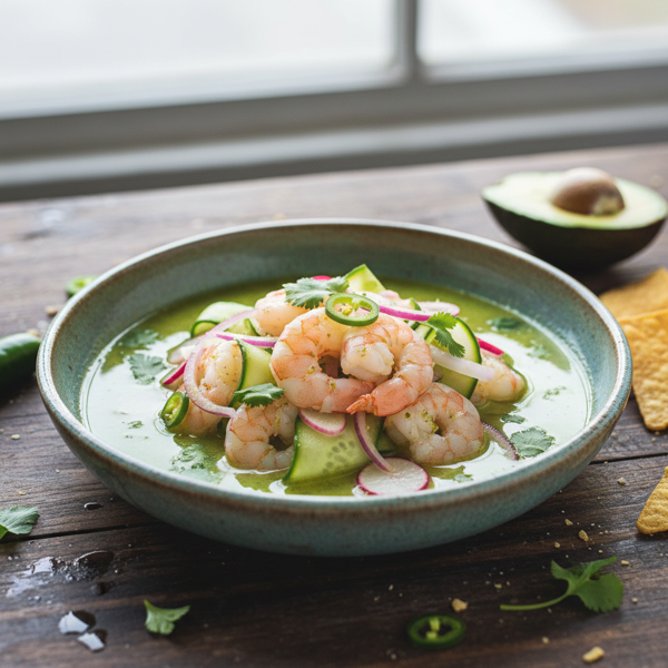 Spicy Shrimp Aguachile recipe