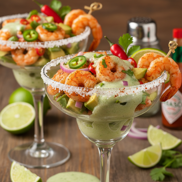 Spicy Shrimp Margaritas Delight recipe