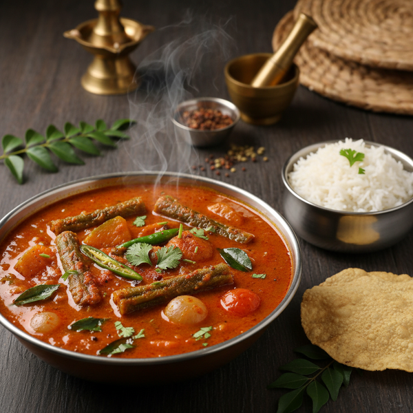 Spicy South Indian Sambar recipe