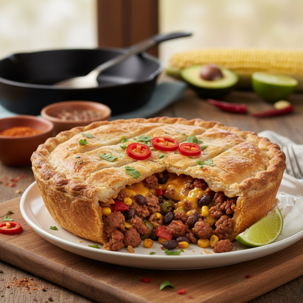 Spicy Southwest Comfort Pie recipe