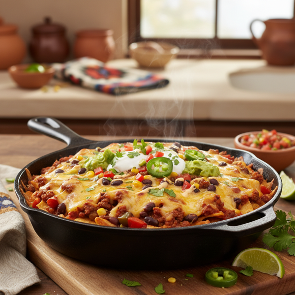 Spicy Southwest Nacho Bake recipe