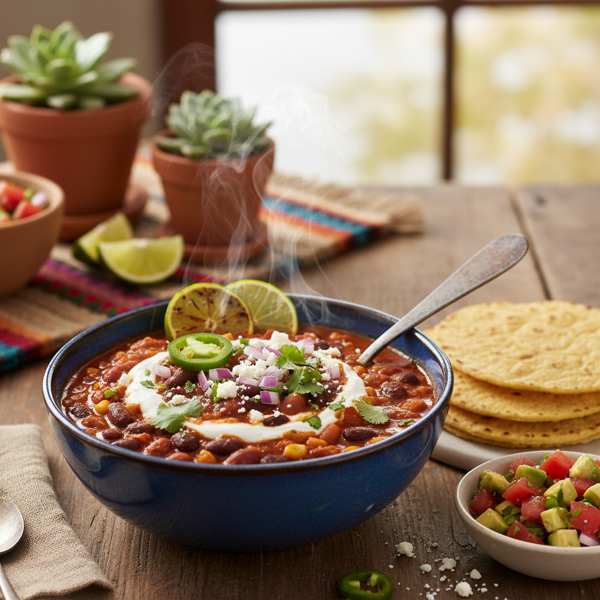 Spicy Southwestern Bean Delight recipe
