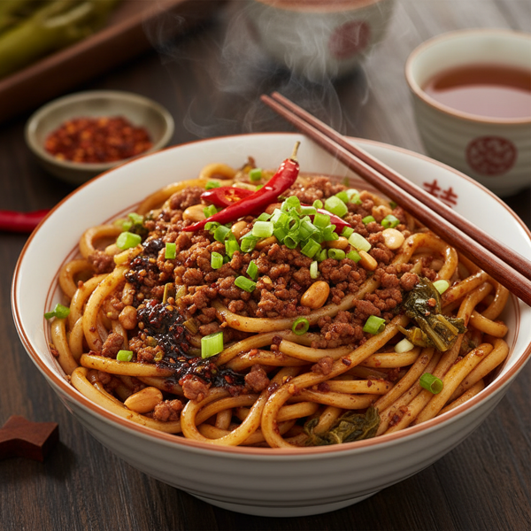 Spicy Szechuan Dan Dan Noodles Delight recipe