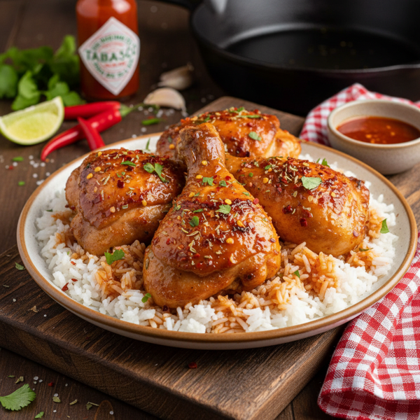 Spicy Tabasco Chicken Delight recipe
