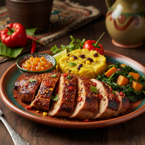 Spicy Taino Wild Turkey Delight recipe