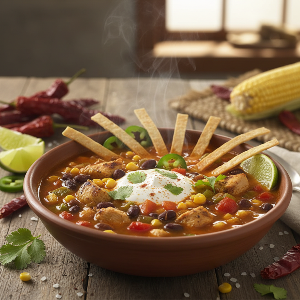 Spicy Texas Fiesta Soup recipe