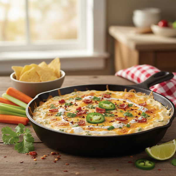 Spicy Texas Ranch Jalapeno Dip recipe