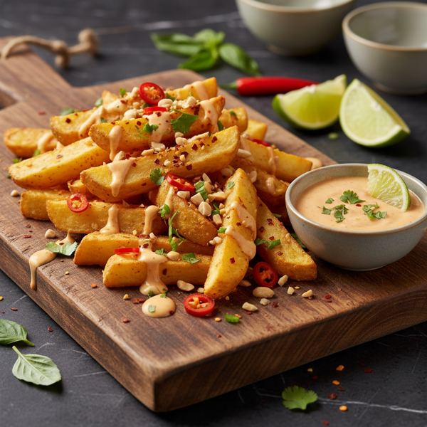 Spicy Thai-Style Oven Fries recipe