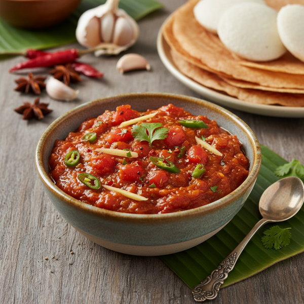 Spicy Tomato Chutney Delight recipe