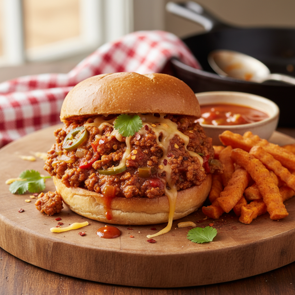 Spicy Turkey Sloppy Joes recipe