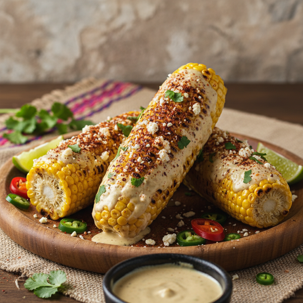 Spicy Vegan Mexican Street Corn Delight recipe