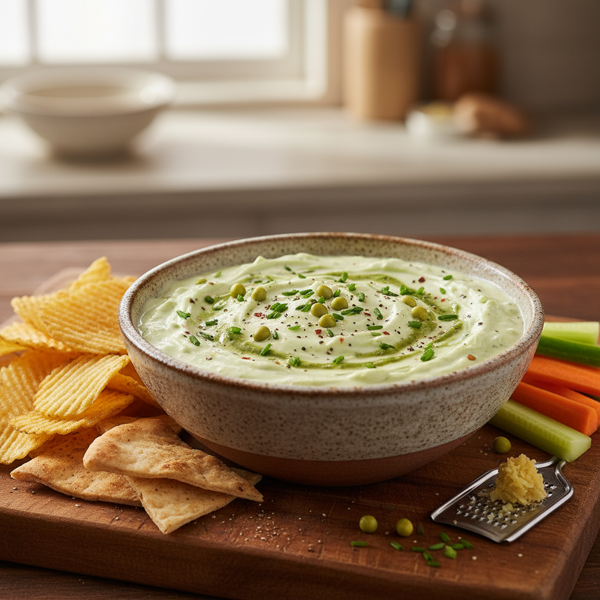Spicy Wasabi Cream Dip recipe