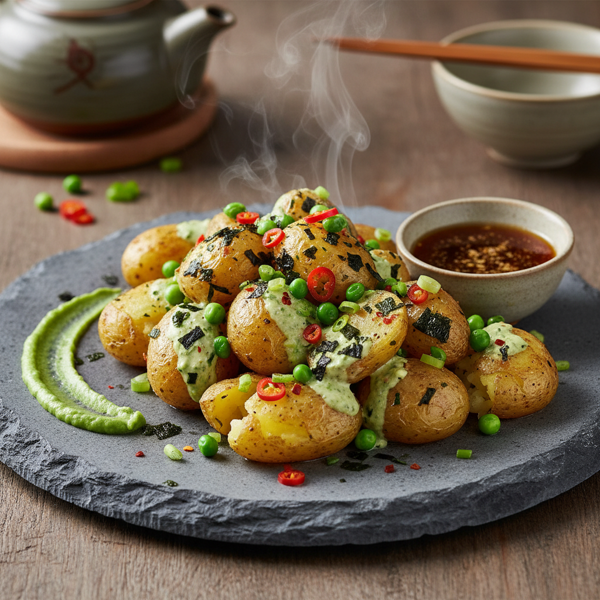 Spicy Wasabi Potato Delight recipe