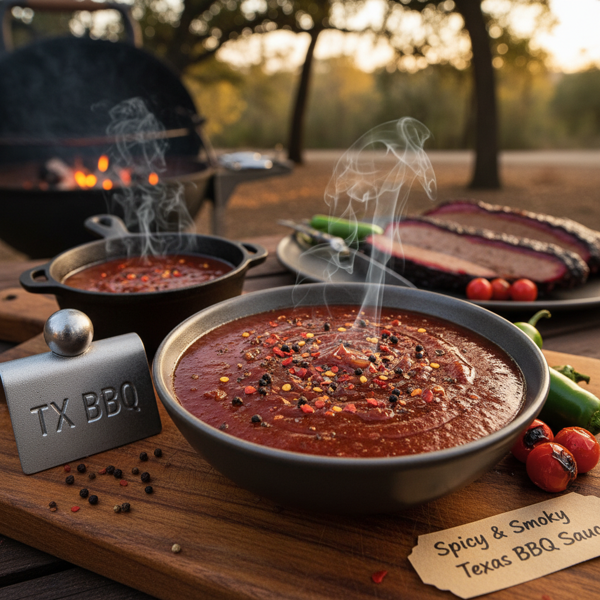 Spicy & Smoky Texas BBQ Sauce recipe