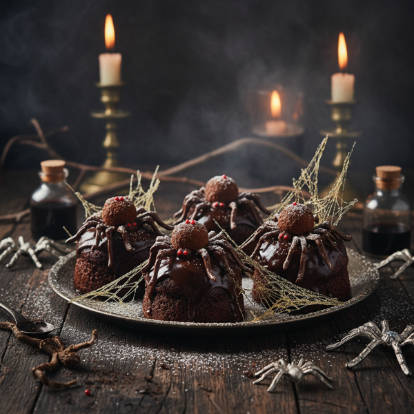 Spooky Chocolate Spider Delights recipe