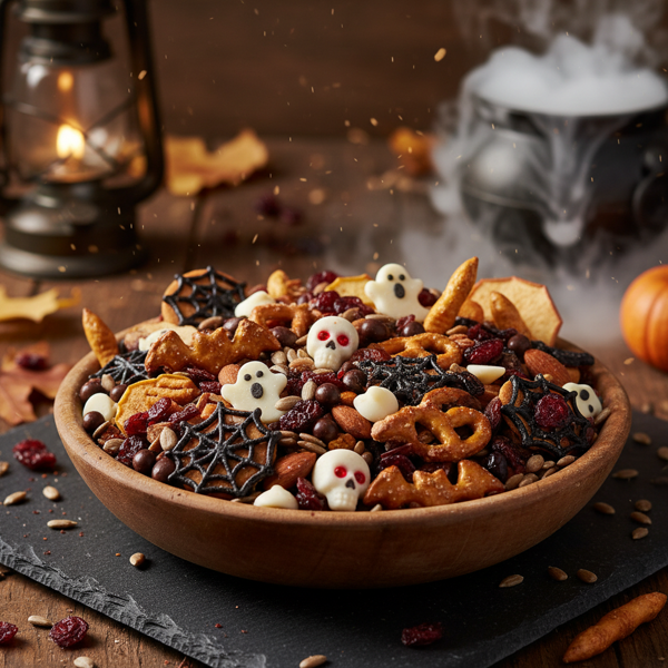 Spooky Harvest Trail Mix recipe