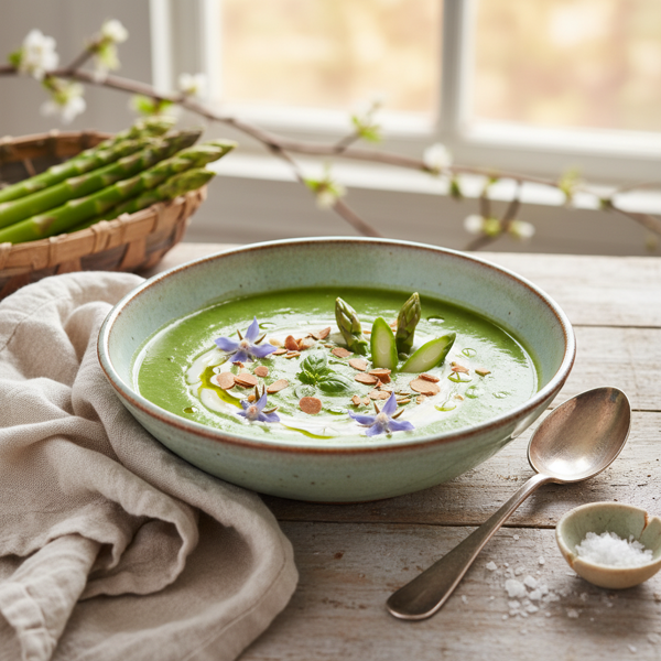 Spring Asparagus Bliss Soup recipe