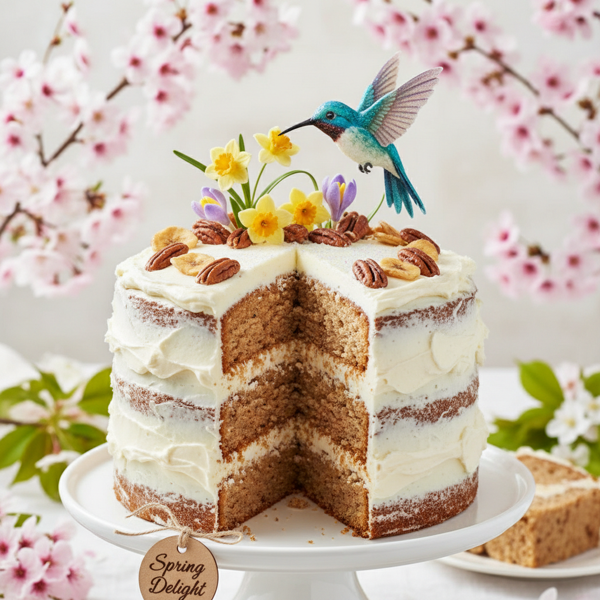 Spring Delight Hummingbird Layer Cake recipe