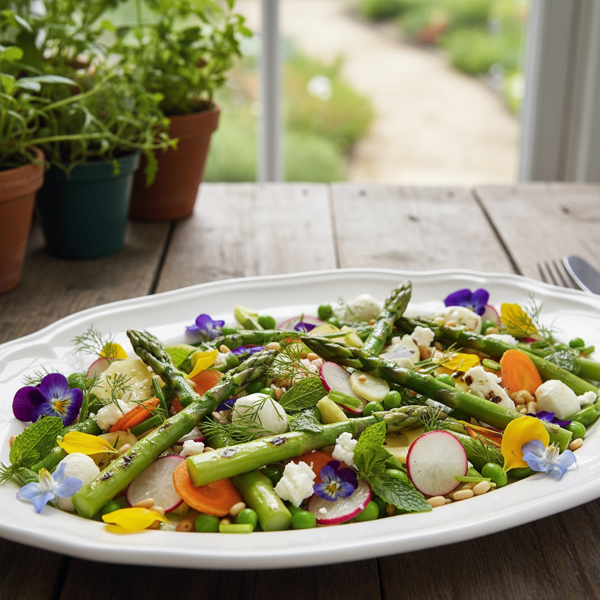 Spring Garden Asparagus Salad recipe