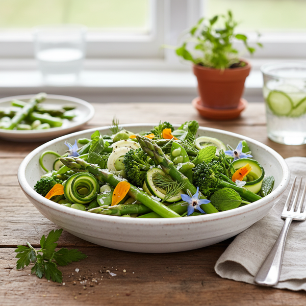 Spring Green Vegetable Medley recipe