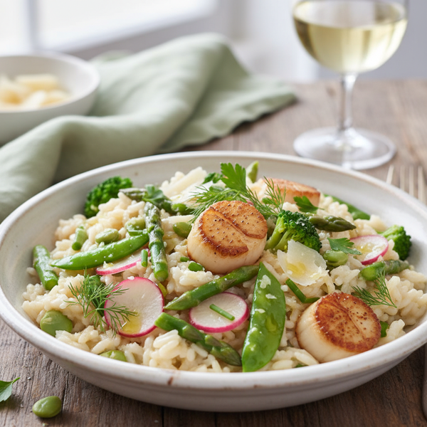 Spring Vegetable Risotto recipe