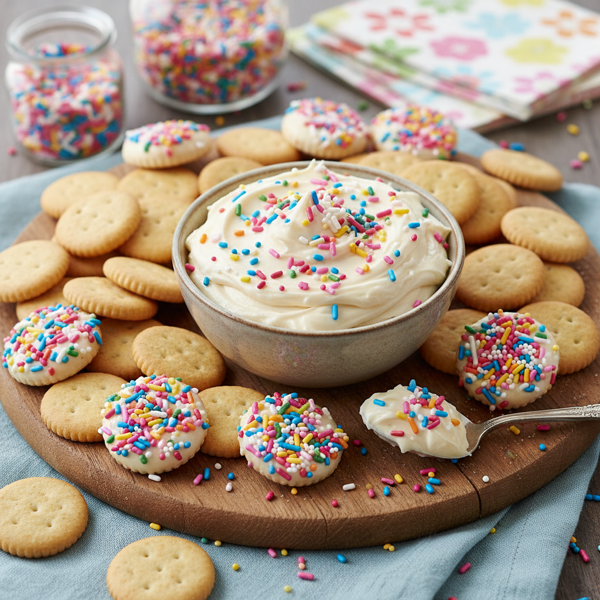 Sprinkle Bliss Dunkaroos recipe