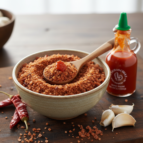 Sriracha-Infused Garlic Salt recipe