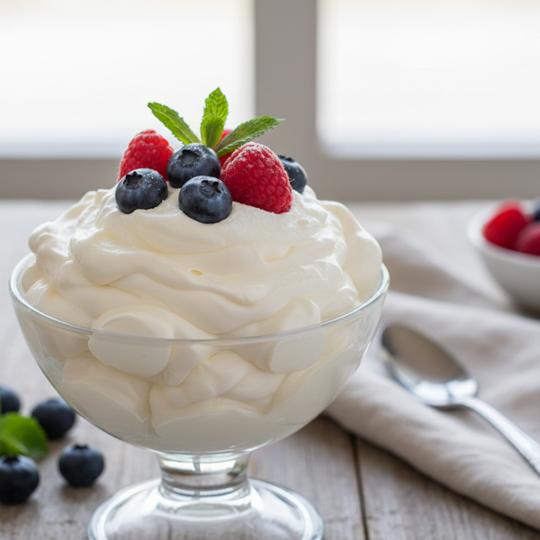 Stabilized Cream Cheese Whipped Cream recipe