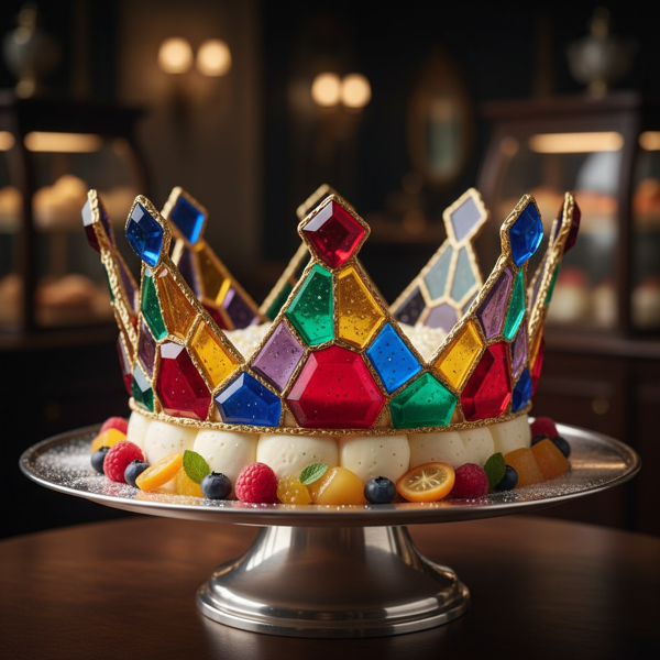 Stained Glass Crown Jewel Dessert recipe