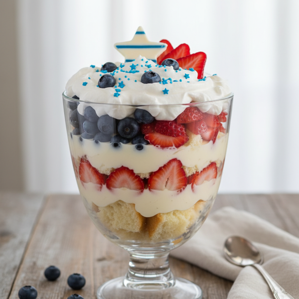 Stars & Stripes Berry Trifle recipe