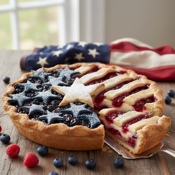 Stars and Stripes Celebration Pie recipe