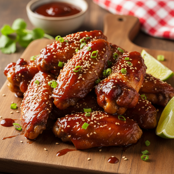 Sticky BBQ Chicken Wings Delight recipe