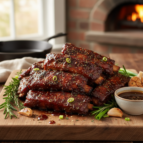 Sticky Oven-Baked Country Style Ribs recipe