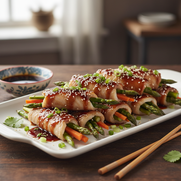 Sticky Teriyaki Tilapia Rolls recipe