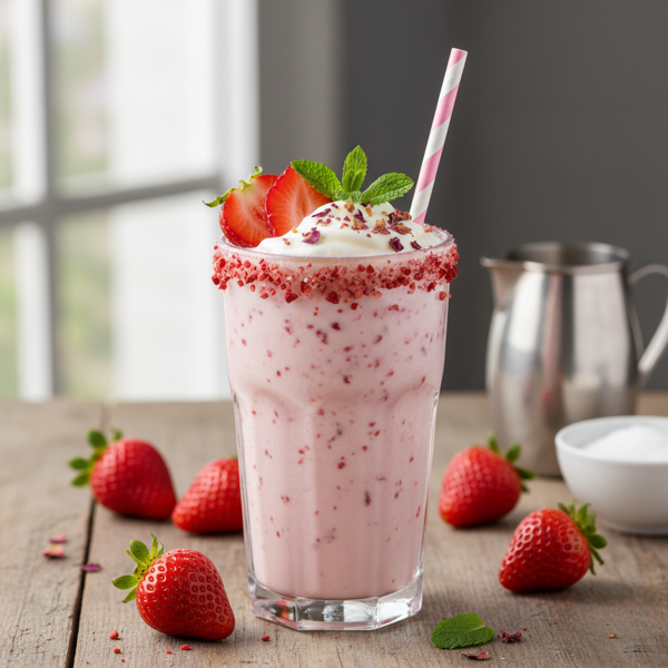 Strawberry Bliss Milk recipe