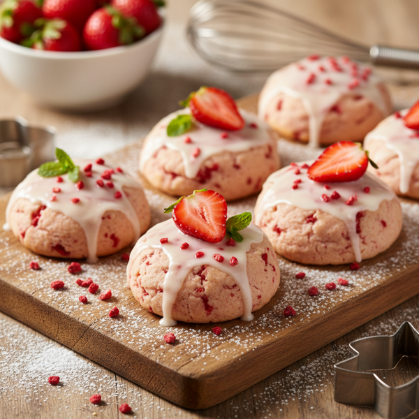 Strawberry Dream Cookies recipe