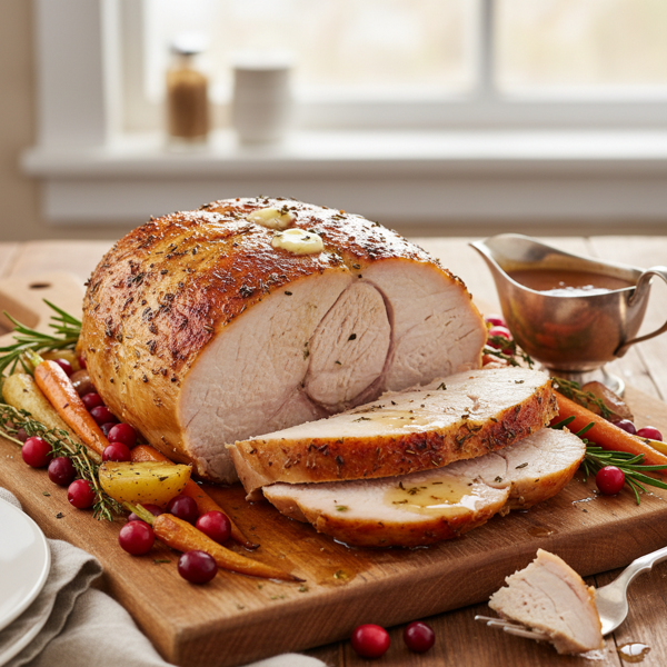 Succulent Slow-Cooked Turkey Breast recipe