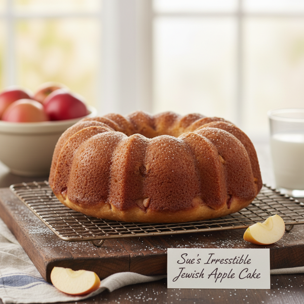 Sue's Irresistible Jewish Apple Cake recipe