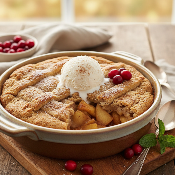Sugar-Free Delightful Apple Cobbler recipe