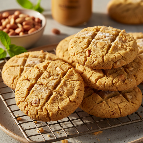 Sugar-Free Flourless Peanut Butter Bliss Cookies recipe