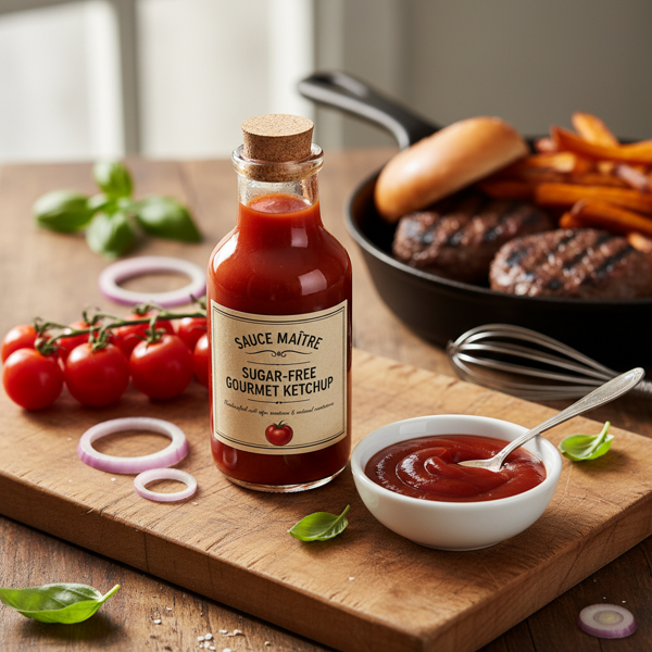 Sugar-Free Gourmet Ketchup recipe