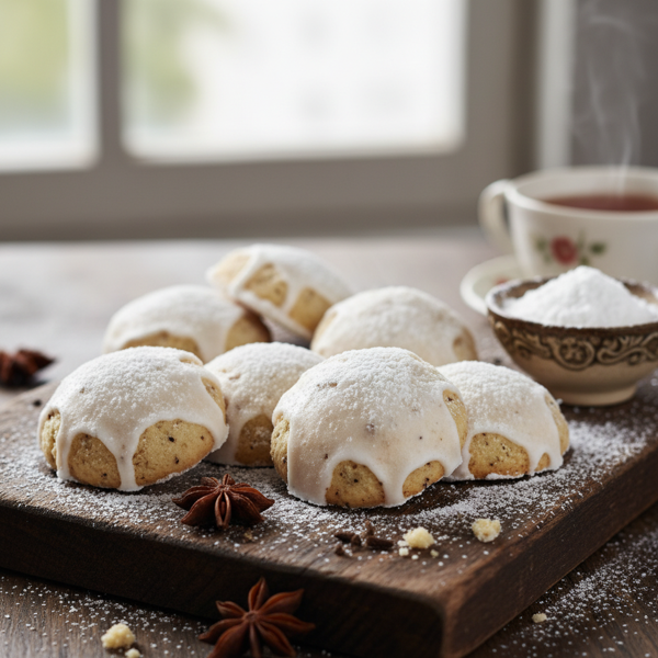 Sugary Anise Dream Cookies recipe