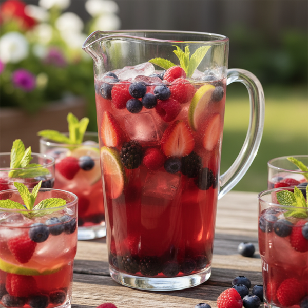 Summer Berry Bliss Sangria recipe