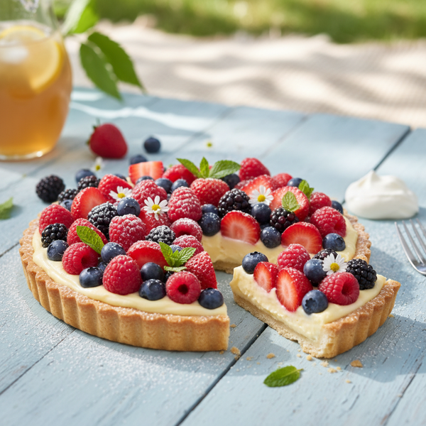 Summer Berry Bliss Tart recipe