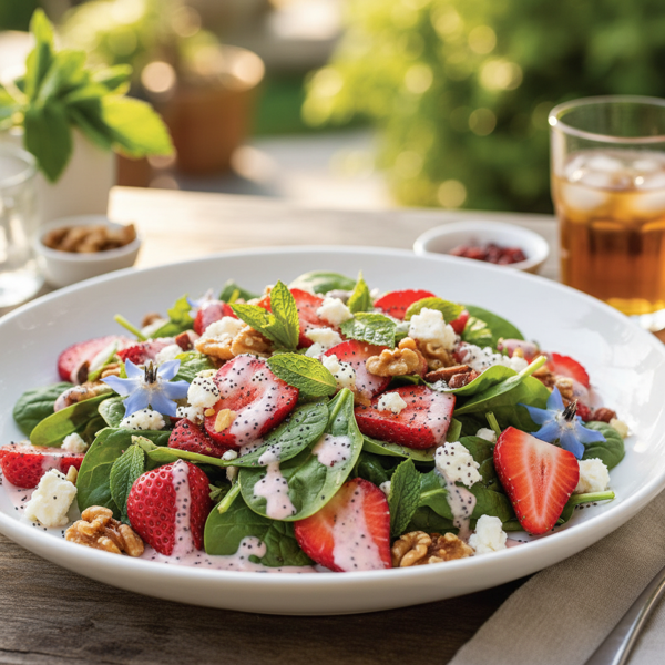 Summer Bliss Strawberry Poppyseed Salad recipe